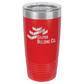 20 oz. Custom engraved tumbler