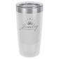 20 oz. Custom engraved tumbler
