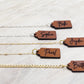 Leather tags-set of 20