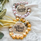 Sports-Silicone beaded wristlets engraved